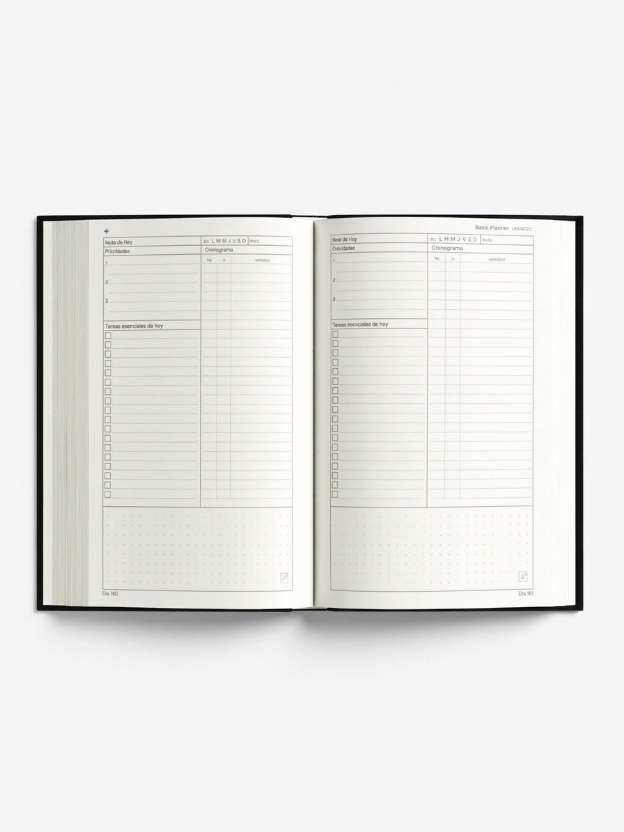The Basic Planner Negro Mate — 4